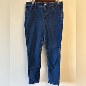 AE Women's Blue Jeans “Hi-Rise Jegging”